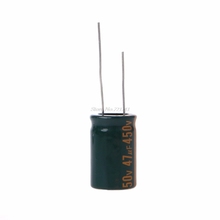 450V 47uF Capacitance Electrolytic Radial Capacitor High Frequency Low ESR Dropship 2024 - buy cheap