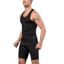 Summer Quick Dry Men's Compression Tights Tank Top Men Fitness Sleeveless Vest Men Clothes 2024 - buy cheap