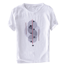 Suehaiwe's брендовая льняная Футболка Мужская Летняя Повседневная Футболка мужская белая модная футболка мужские топы Футболка с круглым вырезом camiseta camisa 2024 - купить недорого