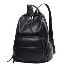 Fast Delivery Genuine Leather Women's Backpack First Layer Cowhide Girls Ladies' Shopping Travel Backpack School Designer Bag 2024 - buy cheap