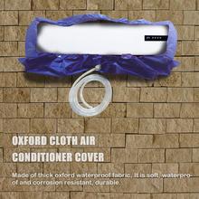 24m/35m Blue Air Conditioning Cleaning Cover Oxford Cloth Dustproof Waterproof Household Hanging Cleaning Cover with 2.5M Drain 2024 - buy cheap