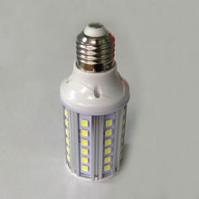 10 pcs SMD 5050 E27 B22 90-260 V 12 W CONDUZIU a lâmpada do bulbo 60 leds, branco Morno/Lâmpada LED branco de Milho Luz, frete grátis 2024 - compre barato