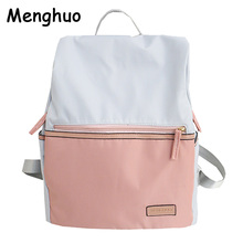 Женский нейлоновый рюкзак Menghuo, повседневный вместительный школьный рюкзак для девочек-подростков, 2019 2024 - купить недорого