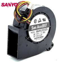 Новый 9733 Турбовентилятор SANYO 1U2U, вентилятор охлаждения сервера 12 В а 9BAM12P2G05 97*97*33 мм 2024 - купить недорого