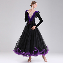 Новое Бальное Платье для бальных танцев, Современные платья для конкурса бальных танцев, стандартные Бальные платья для танго, MQ291 2024 - купить недорого