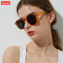 Yoovos-Gafas De Sol redondas para mujer y hombre, lentes De Sol clásicas Vintage para exteriores, Gafas De diseñador De marca, Gafas De Sol De conducción, UV400, 2021 2024 - compra barato