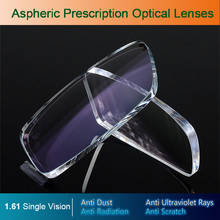 1.61 Single Vision Aspheric Optical Eyeglasses Lenses Prescription Lens Spectacles Frame AR Coating and Anti-Scratch Resistant 2024 - buy cheap