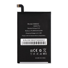 For Oukitel K6000 Pro Battery Replacement Original Large Capacity 6000mAh Back Up Batteries For Oukitel K6000 Pro 2024 - buy cheap