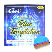 ITTF Tuttle Blue Temptation LV Germany Cake Sponge 40+ Table Tennis rubber, ping pong rubber Free shipping 2024 - buy cheap