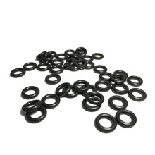 10pcs 4.5mm wire diameter black nitrile Butadiene rubber NBR ring waterproof insulation rubber band 28~50mm outer diameter 2024 - buy cheap