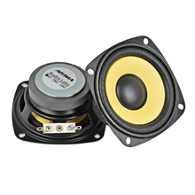 AIYIMA 2pcs 3Inch Full Range Speaker 4Ohm 10W Gold Foam Edge Black Magnetic Multimedia Loudspeaker DIY HIFI 78mm Audio Speaker 2024 - buy cheap