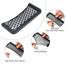 1PC Envelop Car Storage Bag net pocket Accessories for Volvo S40 S60 S80 XC60 XC90 v70 S80L V6 v40 v50 850 c30 v60 s70 940 xc70 2024 - buy cheap