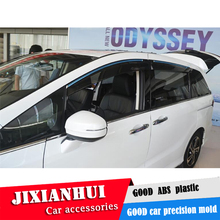 Para Honda Odyssey Janela Viseira Para Honda Odyssey 2015-2018 Ventilação Shades Sun Chuva Guarda Defletor 4 pçs/set Carro styling 2024 - compre barato