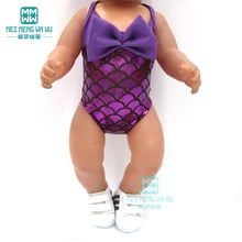 Traje de baño de moda para muñeca bebé recién nacida, variedad de ropa para muñecas de 43cm 2024 - compra barato