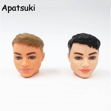 1/6 boneca acessórios menino boneca cabeça para ken boneca homens príncipe ken masculino cabeças de boneca para namorado ken diy brinquedos 2024 - compre barato