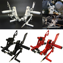 waase Motorcycle Adjustable Rider Rearsets Rearset Footrest Foot Rest Pegs For Ducati Monster S2R S4R S4RS 2024 - buy cheap