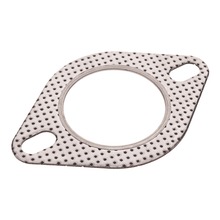 2018 Exhaust Downpipe Flange 1pcs  2/2.3inch Car Engine Exhaust Gasket/ Universal Exhaust Pipe Gasket with two Holes#279968 2024 - buy cheap