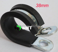 free shipping 50pcs/lots 38mm hose  Insulated Clamps P-Clamp Silicon, plastic type 2024 - buy cheap