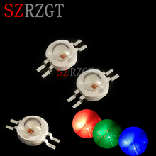 10 pcs  4pin RGB LED Lamp Emitter Diodes For Stage Lighting High Power LED 45mil Epistar LED Chip 2024 - buy cheap