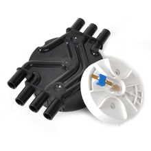 DWCX Car Black колпачок распределителя системы зажигания Rotor 10452458 для Cadillac Chevrolet GMC Oldsmobile V6 4.3L 2007 2006 2005 2004 - 1995 2024 - купить недорого