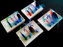 96pcs Fly fishing lure Fly fishing hook mixed colors  good quality Free shipping 2024 - buy cheap