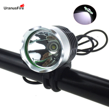 Uranusfire-Luz LED T6 para bicicleta, linterna frontal para bicicleta, con carga USB, 3 modos, para exteriores, XML-T6 2024 - compra barato