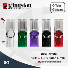 Original Kingston USB Flash Drive 8GB DT101G2 PenDrives USB 2.0 Pen Drives Memory Stick Plastic Mental Swivel 2024 - buy cheap