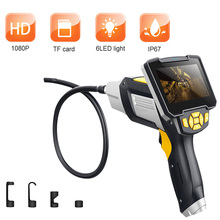 Digital Industrial Endoscope 4.3 Inch LCD Borescope Videoscope with CMOS Sensor Semi-Rigid Inspection Camera Handheld Endoscope 2024 - buy cheap