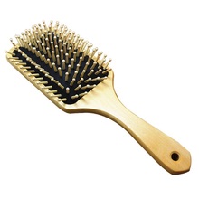 Natural Wood Comb Hair Scalp Massage Hairbrush Women Wet Curly Detangle Hair Brush for Salon Hairdressing Styling Tools 2024 - buy cheap