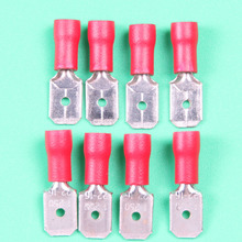 FreeShipping MDD1.25-250 0.8*6.35 For 22-16A.W.G Male Pre-insulated joint Connector Electrical Crimp Terminals 100PCS/set 2024 - buy cheap