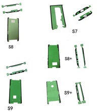 Adesivo de moldura para samsung s7 edge/s8/s8 plus/s9/s9 plus, 50 peças, tela lcd, borda frontal, fita adesiva 3m, peças de cola 2024 - compre barato