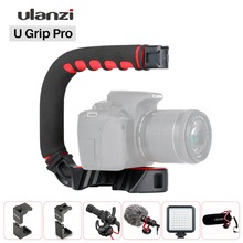 Ulanzi-suporte em u para câmera e smartphone, cabo triplo para montagem em sapata fria, acessórios de câmera para nikon, canon, sony, dslr 2024 - compre barato