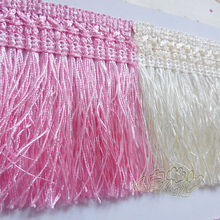 14 Yard/Lot 12CM Long Polyester Tassel Fringe lace Trim Ribbon Sewing Latin Dress Stage Garment Curtain DIY Accessories 2024 - buy cheap