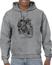 2019 New Casual Anatomical Heart Medical Anatomy Illustration Casual Man Hoodies Sweatshirts Good Quality 2024 - buy cheap
