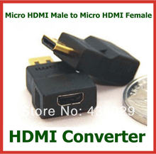 10pcs Gold Plated Micro HDMI Male to Micro HDMI Female HDMI Converter Adapter Connector Extender for HD TV High Quality 2024 - buy cheap