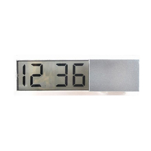 Relógio eletrônico digital com ventosa, display lcd, para todos os carros, uso interno, externo, medidor de janela de casa, 1 peça 2024 - compre barato