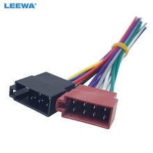 Leewa-kit fiação automotiva, 10 conjuntos de cabos estéreo para volkswagen, audi, mercedes, rádio, cd, instalação de áudio, oem, # ca5262 2024 - compre barato