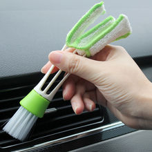 Car Dust Collector Cleaner Brush Computer Duster Car Brushes Air-conditioner Cleaning Lean Tools Window Blinds Cleaner Detailing 2024 - buy cheap