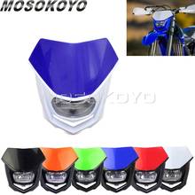 H4 Head Light for Kawasaki KLX450R Yamaha WR450 WR250 TTR SX EXC WR TTR TT Dirt Bike Motocross Headlight Dirt Bike Lamp 2024 - buy cheap