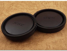 2 in 1 Body Caps + Rear Lens Cap Cover for Sony NEX series NEX3 NEX5 NEX7 2024 - buy cheap