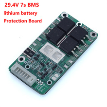 Placa de circuito para bateria, faça você mesmo, 29.4v 7s, 15a, 20a, li-ion, 18650, bms, pcb, pcm com placa de circuito integrada para equilíbrio, para bicicleta eletrônica 2024 - compre barato