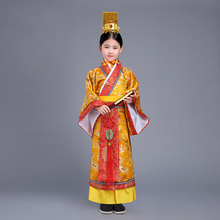 Roupão transformado do imperador chinês, tradicional príncipe antigo, traje infantil, roupa de jogos de palco yzt0820 2024 - compre barato