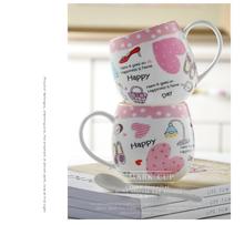 430ML, Bone china tumbler mug for coffee, cute girl painting, tazas zakka cups and mugs, frozen anime cup, coffee self mug 2024 - buy cheap