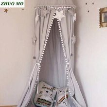 Fashion Baby Bed Canopy Bedcover Mosquito Net Decoration travel camping Curtain for Children Girls boys home Bedding Room Decor 2024 - buy cheap