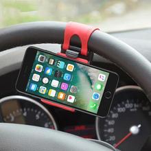 Car Holder Mini Steering Wheel Clip Mount Phone Mobile Holder For KIA Rio Ceed Sportage Mazda 3 6 Cx-5 Peugeot 206 307 308 207 2024 - buy cheap