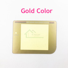 Пластиковая крышка объектива экрана золотого цвета для Nintendo GameBoy для экрана игровой консоли GB 2024 - купить недорого