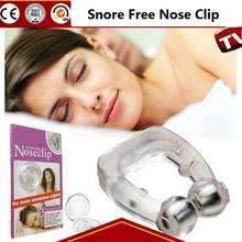 Silicon Snore Stopper Mini Nose Clip Snoring Anti ronco Breathe Sleeping Aid Apparatus Adult Anti Ronflement B87 2024 - buy cheap