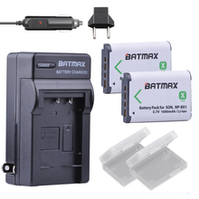 2Pc 1600mAh NP-BX1 NP BX1 Battery + AC Charger Kit for SONY DSC RX1 RX100 RX100iii M3 M2 RX1R WX300 HX300 HX400 HX50 HX60 GWP88 2024 - buy cheap