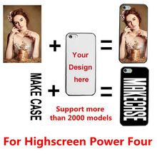 DIY Personalized custom photo name Customize printing your design picture cover case for Highscreen Power Four 2024 - buy cheap