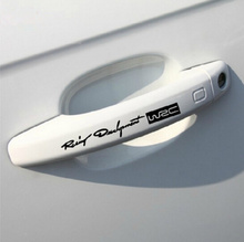 4pcs/set Car-styling WRC Logo Door Handle Reflective Stickers for Infiniti JX35 J30 M30 M35 M45 Q40 Q45 QX56 2024 - buy cheap